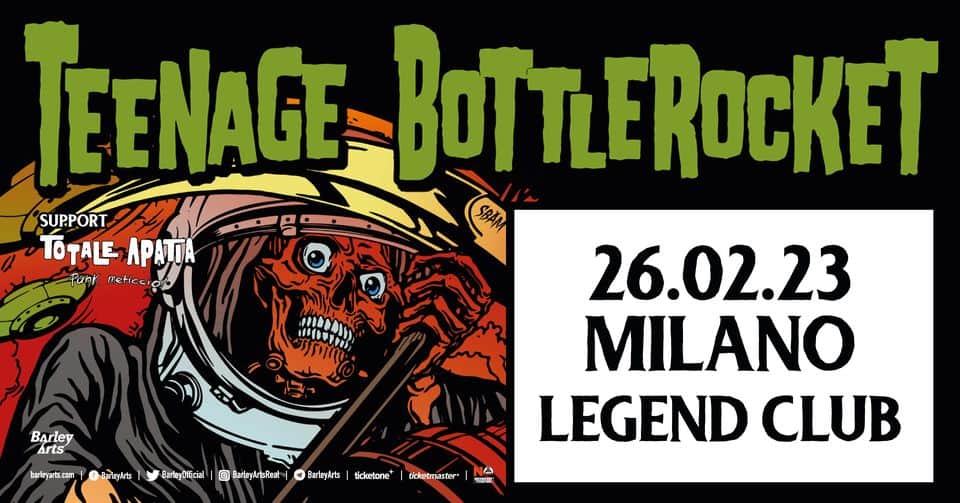 Teenage Bottlerocket | Live in Milan
