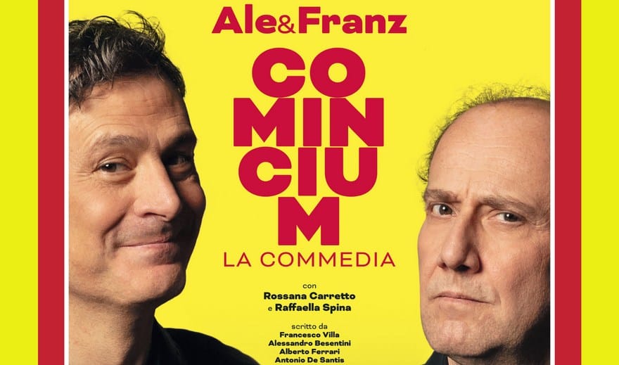 Evento Ale e Franz “Comincium” – Teatro Corso di Mestre Locandina Ale e Franz “Comincium” – Teatro Corso di Mestre - sabato 11 marzo ore 20:00 - 22:15