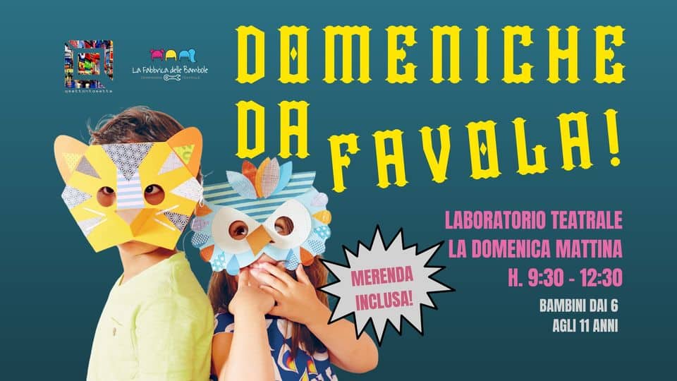 Evento Domeniche Da Favola 23/04 Locandina Domeniche Da Favola 23/04 - domenica 23 aprile ore 07:30 - 10:30