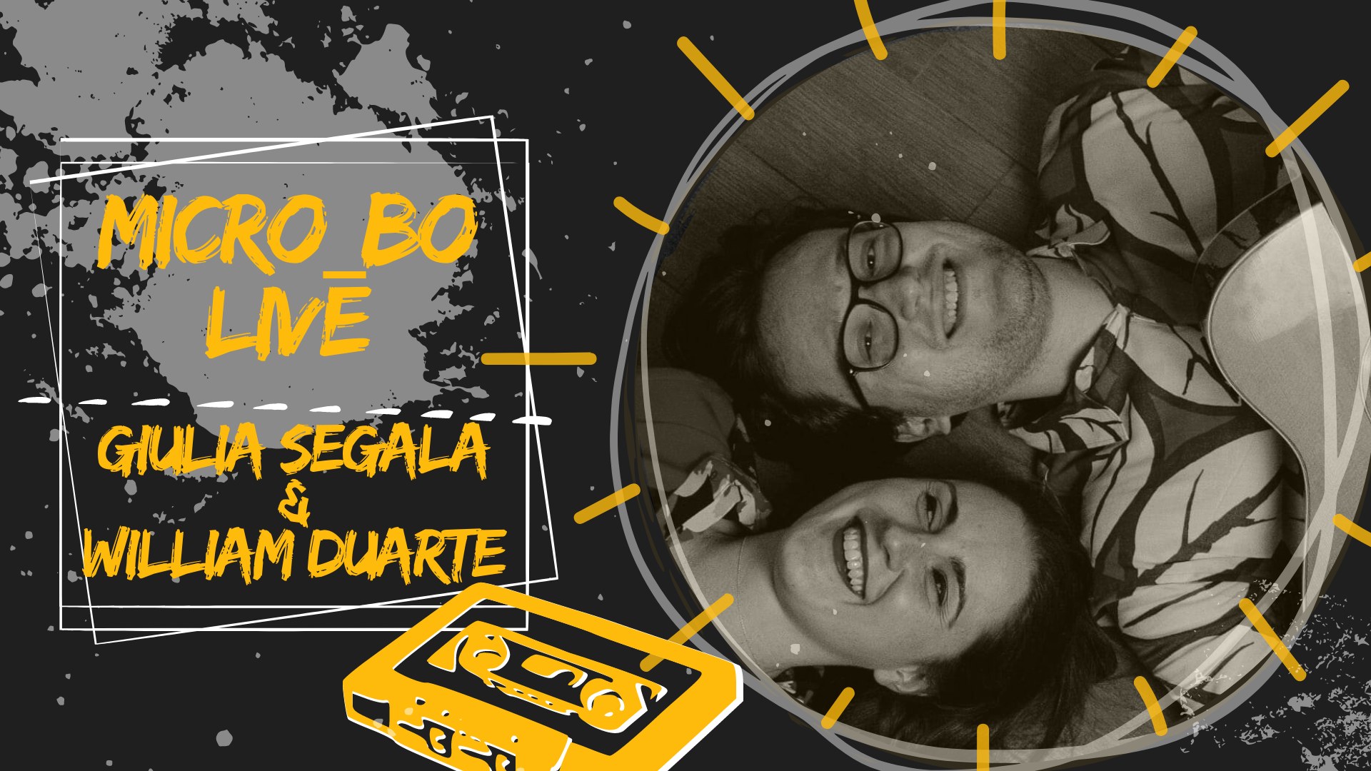 Evento Giulia Segala & William Duarte – Micro Bo LIVE Locandina Giulia Segala & William Duarte – Micro Bo LIVE - venerdì 24 febbraio ore 19:00 - 21:00