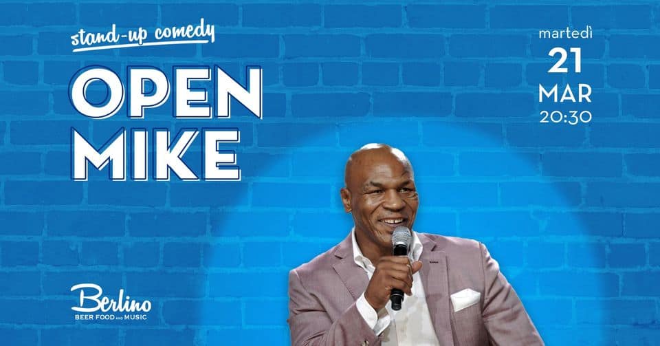 Evento Stand Up Comedy Open Mike @Berlino – Beer Food & Music Locandina Stand Up Comedy Open Mike @Berlino – Beer Food & Music - martedì 21 marzo ore 19:30 - 01:00