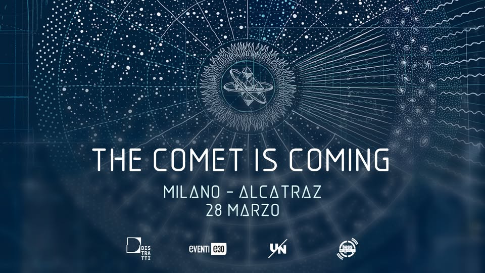 Evento The Comet is Coming live Alcatraz Milano Locandina The Comet is Coming live Alcatraz Milano - martedì 28 marzo ore 19:00 - 21:00