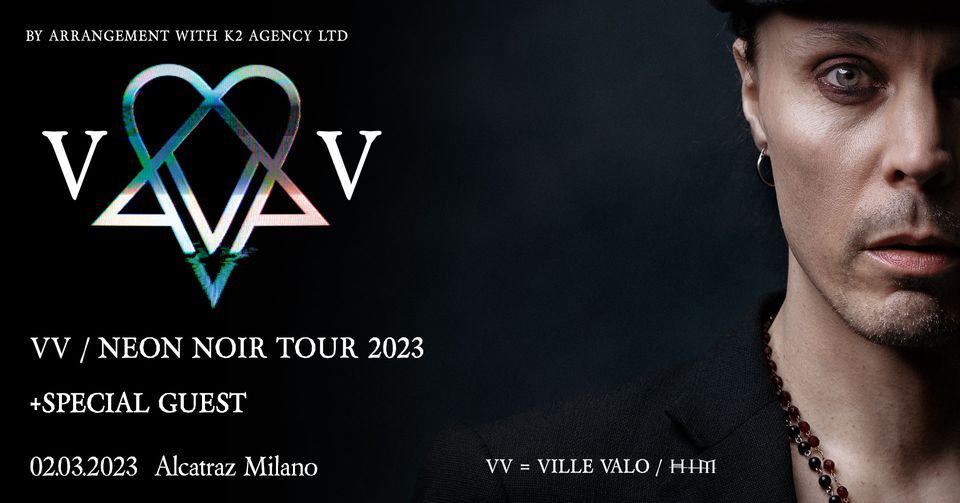 Evento VILLE VALO Milano, Alcatraz Locandina VILLE VALO Milano, Alcatraz - giovedì 2 marzo ore 19:00 - 21:00