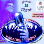 SERATA KARAOKE 🎤 Potrebbe essere un'immagine raffigurante testo