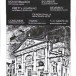 S.P.A.R.I., vol. III – Spettri Punk ANTIFA Ritornano Insorgenti Potrebbe essere un'immagine raffigurante poster, giornale e il seguente testo "SxPxAxRxlx volx 25x04x2023 SPETTRI PUNK ANTIFARITORNANO INSORGENTI matinée SPAZIO2 BOURBIER SLUDGE FRENCHCORERS MONSTERWATCH SEATTLE NOISE GARAGE PRETTY LIGHTNING INSTRUMENTAL DEUTSCH FUZZ DEMIKHOV DDG MONUMENTAL SLUDGE DENDROPHILIA BESTIAL SOUND THE 90S CONSUMER CATANIA BLACK SLUDGE THORN MILANO BLACKENED CRUST THE BAD PLUG MILANO GAR(B)AGE PUNX AVGYSTINO LAב"