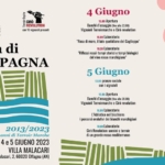 Festa di Campagna Terroir Marche 2023 Potrebbe essere un contenuto grafico raffigurante vino, poster, tovaglietta e il seguente testo "TERROIR MARCHE Puşle CIRF REVOLUTION Giugno Apertura id'assaggio(f 22.00) "Rosa Laboratorio Festa di CAMPAGNA Gaglioppo" "Riflessi del tempi biologici rosso narchigiano 5 Giugno 13.00 pranzo sociale coni vignaioli esposizione fotografica: Mario Giacomelli mezzadria, scatti Banchi d'assaggio Laboratorienoici attitradizionali Mostra Mostrafotografica 15.00 Apertura Banchi 20.00) Terroirmarche revolution Laboratorio L'Adriaticone percorsi evolutivi Costo ingresso giorno 30 euro persona,2 prevendita orevendita. marchigiani Laboratorio terroir diun 2013/2023 2013/ Terroir Marche 46 GIUGNO 2023 VILLA MALACARI Enrico Malacari, 60020 Offagna (AN) laboratori rosso epiccola sociale: solo prenotazione, limitati."
