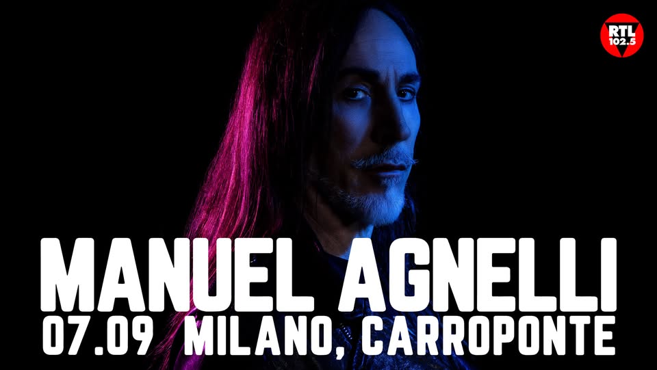 Evento Manuel Agnelli – Milano, Carroponte Locandina Manuel Agnelli – Milano, Carroponte - giovedì 7 settembre ore 21:00 - 23:00