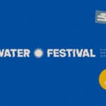 Water Festival 2023 Potrebbe essere un disegno raffigurante poster, corpo idrico e testo