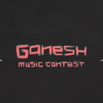 GANESH Music Contest 2023 Potrebbe essere un contenuto grafico raffigurante elefante, rinoceronte, strumento musicale, poster, bandiera e testo