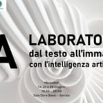 IA – Laboratorio: dal testo all’immagine con l’intelligenza artificiale Potrebbe essere un'immagine raffigurante raggi X, rivista, poster e il seguente testo "Gorizia Assessoratoalle Politiche ၁ eUniversitarie 1 Punto Giovani Gorizia WE ERRVIA IA LABORATORIO dal testo all'immagine con l'intelligenza artificiale Mercoledì 14, 1e 28 Giugno 18.00- 20.00 SalaDoraBassi-Gorizia Bassi Sala Dora"