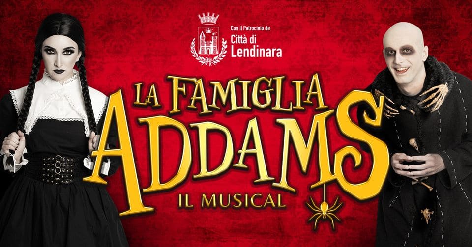 La Famiglia Addams, il musical – Lendinara (RO) Potrebbe essere un'immagine raffigurante 2 persone
