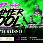 Sabato 17 Giugno_SUMMER POOL FESTIVAL_2023_@_Palazzo Rosso (RO) Potrebbe essere un'immagine raffigurante 4 persone, piscina e testo