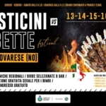 Arrosticini VS Bombette Festival 2023 | Bellinzago Novarese (NO) Potrebbe essere un'immagine raffigurante 1 persona, poster, rivista e il seguente testo "GIOVEDÌ VENERD DALLE .18 SABATO DOMENIC DALLE ARROSTICINI VS BOMBETTE fstrial BELLINZAGO NOVARESE (NO) PIAZZA GATTORNO 13-14-15-16 LUGLIO 2023 SPECIALITÀ ENOGASTRONOMICHE REGIONALI BIRRE SELEZIONATE MUSICA DAL VIVO ANIMAZIONE GRATUITA SERALE PER BIMBI/ AREA RELAX CON TAVOLI INGRESSO GRATUITO BAR MUSICADA EDEVENTI SERA ADALLEH 21: Comunedi VASCO .VENERDI 07:VIN OMAGGIOA GAETANO ZUCCHERO DOMENICA16.07:FUORITE Û PEZZALI TEMPO AUDIO>"