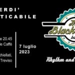 The Black Boys@Indimeticabile Caffè Potrebbe essere un'immagine raffigurante poster e il seguente testo "VENERDI' INDIMENTICABILE dalle ore 20:45 presso Indimenticabile Caffè The Black band Boys 7 luglio 2023 SINCE 1967 Piazzale Burchiellati, Treviso Rhythm and Blues Rock n Roll"
