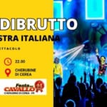 JOE DIBRUTTO Potrebbe essere un'immagine raffigurante 3 persone, tromba, poster, concerto e il seguente testo "JOE DIBRUTTO ORCHESTRA ITALIANA CONCERTO SPETTACOLO 22.00 CHERUBINE DI CEREA GIO 31 2023 Festa CAVALLO 2023 CHERUBINE DI CEREA VR"