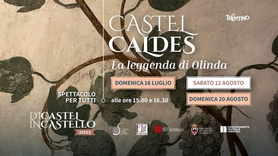 Evento La Leggenda Di Olinda Locandina La Leggenda Di Olinda - da domenica 16 luglio - domenica 20 agosto 2023 ore 13:00 ore 15:30