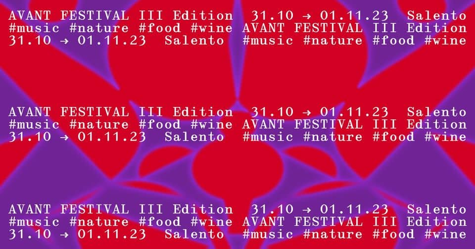 Evento AVANT 2023 – Fear of The Future Locandina AVANT 2023 – Fear of The Future - da martedì 31 ottobre - mercoledì 1 novembre 2023 ore 21:00 ore 16:30