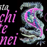 Dischi Sotterranei • La festa 2023 May be a graphic of seahorse, poster and text
