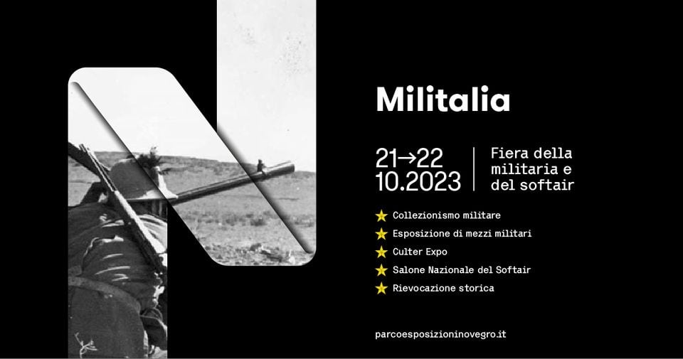 Evento Militalia – 72° edizione Locandina Militalia – 72° edizione - da sabato 21 ottobre - domenica 22 ottobre 2023 ore 08:00 ore 16:00
