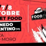 Street food festival – 5-6-7-8 OTTOBRE- Cornedo Vicentino (VI) May be an image of poster and text that says "5/6/7/8 OTTOBRE STREET FOOD FOODFOR FOOD FOOD o ALL EIVENETS E SITREET CORNEDO VICENTINO (VI) PIAZZA ALDO MORO"