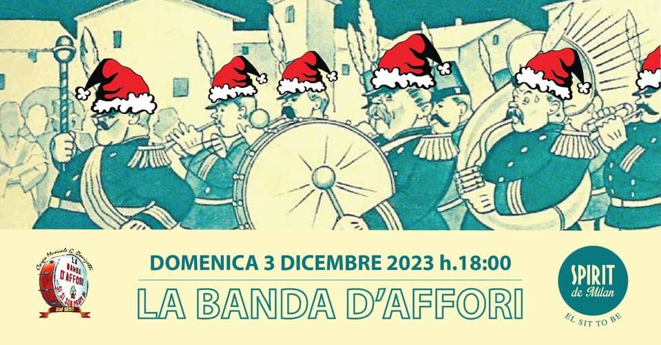 Evento Banda d Affori Locandina Banda d Affori - domenica 3 dicembre ore 17:00 - 19:00