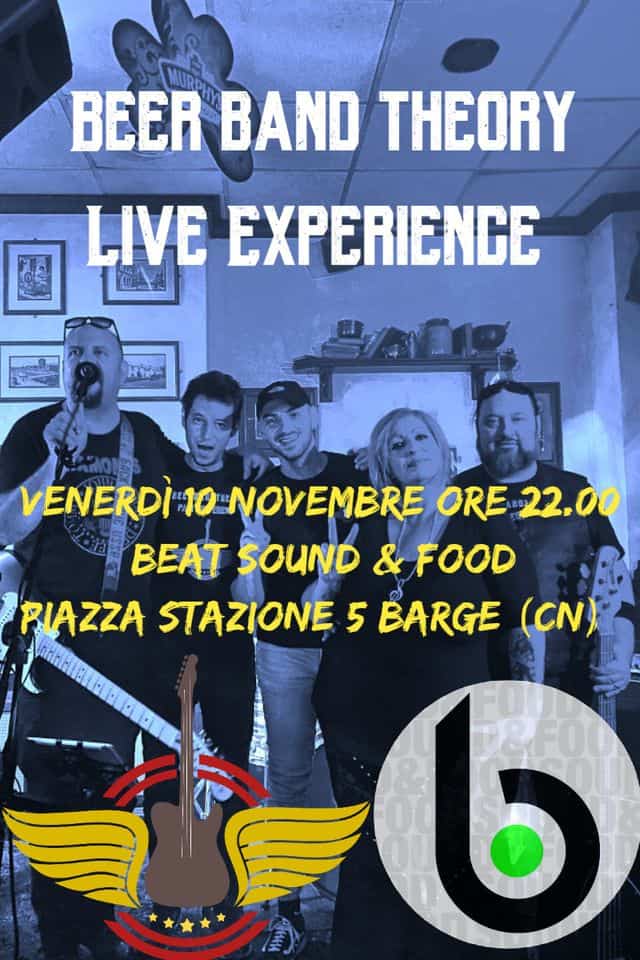 Evento BBT a Barge Locandina BBT a Barge - venerdì 10 novembre ore 21:00 - 23:00