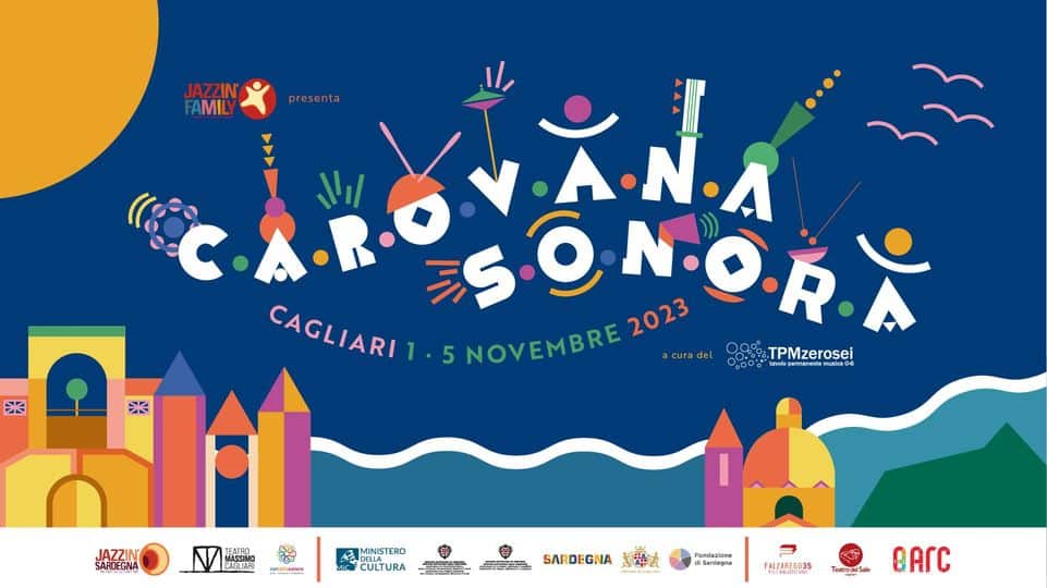 Evento Carovana Sonora 2023 Locandina Carovana Sonora 2023 - da venerdรฌ 3 novembre - domenica 5 novembre 2023 ore 16:00 ore 17:30