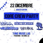 CORE CREW PARTY winter edition 2023 @Tune Music Lab (PN) May be an image of text