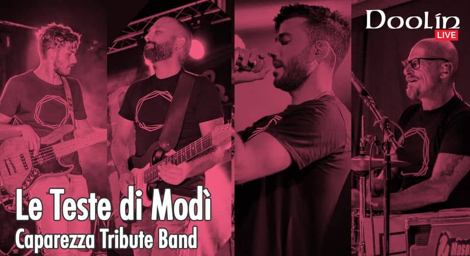 Evento Doolin Live – Le Teste di Modì Locandina Doolin Live – Le Teste di Modì - giovedì 30 novembre ore 21:00 - 23:00