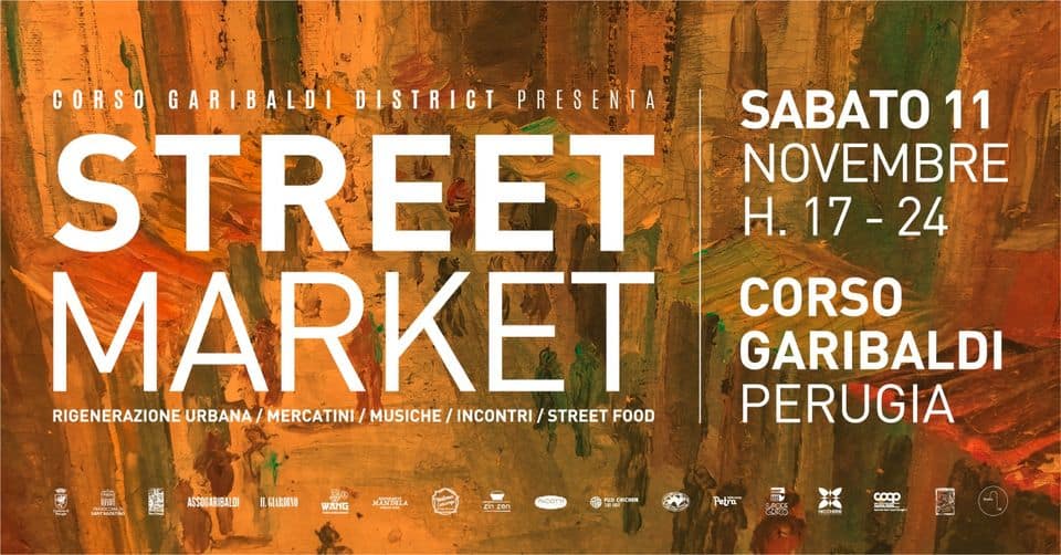 Evento Street Market Rigenerazione urbana, mercatino, musiche, incontri, street food Locandina Street Market Rigenerazione urbana, mercatino, musiche, incontri, street food - sabato 11 novembre ore 16:00 - 23:00