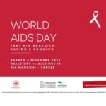 World AIDS Day 2023 May be an image of text that says 'f WORLD ÛDDAY DAY TEST HIV GRATUITO RAPIDO E ANONIMO SABATO DICEMBRE 2023 DALLE ORE14 ORE ALLE ORE 18 VIA MARCONI VARESE Alla manifestazione ARCIGAY VARESE ARCIGAY Servizio COOPERATIVALOTTA CONTROL'EMARGINAZIONE Prevenzione Cura delle Dipendenze'