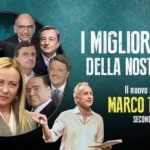 Marco Travaglio a Gallipoli in “I Migliori Danni della Nostra Vita” – Seconda Stagione May be an image of 7 people and text that says 'IF SEIF FAI EDCIORIALE I MIGLIORI DANNI DELLA NOSTRA VITA II nuovo spettacolo di MARCO TRAVAGLIO SECONDA STAGIONE LOFT PRODUZIONI'