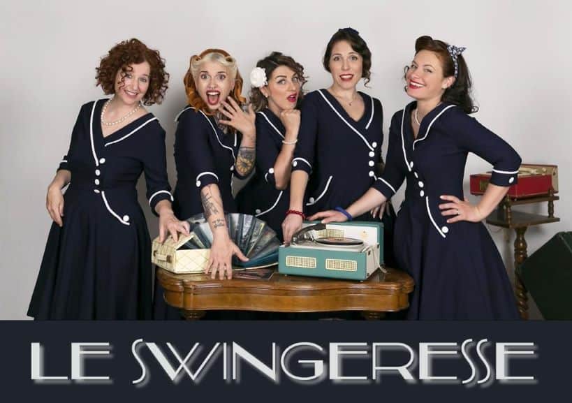 Evento Swingin’Ladies con le Swingeresse Locandina Swingin’Ladies con le Swingeresse - mercoledì 6 dicembre ore 20:30 - 22:45