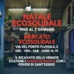 Devi ancora fare i regali? Vieni al Mercato Ecosolidale di Sant’Egidio! Devi ancora fare i regali? Vieni al Mercato Ecosolidale di Sant’Egidio!
