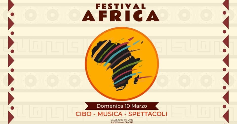 Africa Festival @SnodoMandrione May be a graphic of text