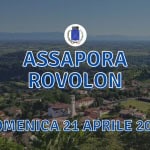ASSAPORA ROVOLON May be an image of Saqsaywaman and text that says 'انت F ASSAPORA ROVOLON DOMENICA 21 APRILE 2024'