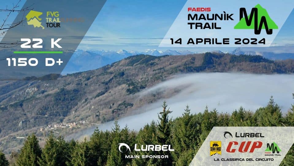 Evento Maunìk Trail Locandina Maunìk Trail - domenica 14 aprile ore 07:00 - 09:00