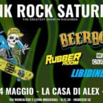 PUNK ROCK SATURDAY | Beerbong + The Rubber Room + Weekend Cigarettes + Libidine PUNK ROCK SATURDAY Beerbong The Rubber Room Weekend Cigarettes Libidine