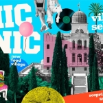CHIC NIC @ VILLA SELVATICO May be a doodle of 1 person and text that says "CHC DOMENICA 2024 NICI VAVO 05 MAGGIO new food village villa selvatico WN:T Tuệt !11 B 特田 1#1111 1年常期 scopri di più su chicnic.org"