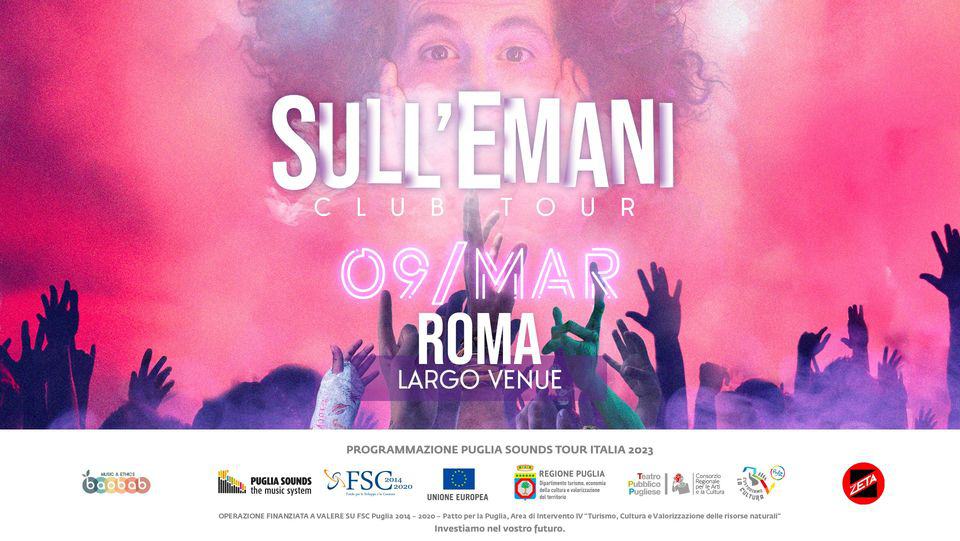 Evento Roma Gio Evan – Sull’emani Tour Locandina Roma Gio Evan – Sull’emani Tour - giovedì 9 marzo ore 19:00 - 21:00