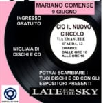 MARIANO COMENSE (CO) – Domenica 9 GIUGNO, MOSTRA MERCATO DEL DISCO E CD PER HOBBISTI Mariano Comense (Co) – Domenica 9 Giugno, Mostra Mercato Del Disco E Cd Per Hobbisti