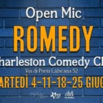 ROMEDY~OPEN MIC~CHARLESTON COMEDY CLUB Romedy Open Mic Charleston Comedy Club