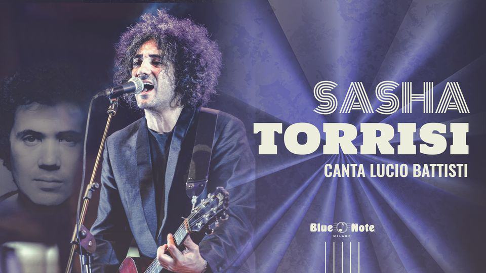 Evento Sasha Torrisi canta Lucio Battisti Locandina Sasha Torrisi canta Lucio Battisti - domenica 2 aprile ore 18:30 - 21:45