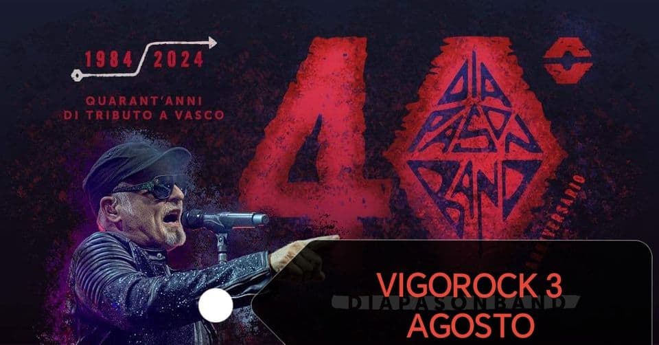 Evento Diapason Band – Vigorock Locandina Diapason Band – Vigorock - sabato 3 agosto ore 18:00 - 20:00