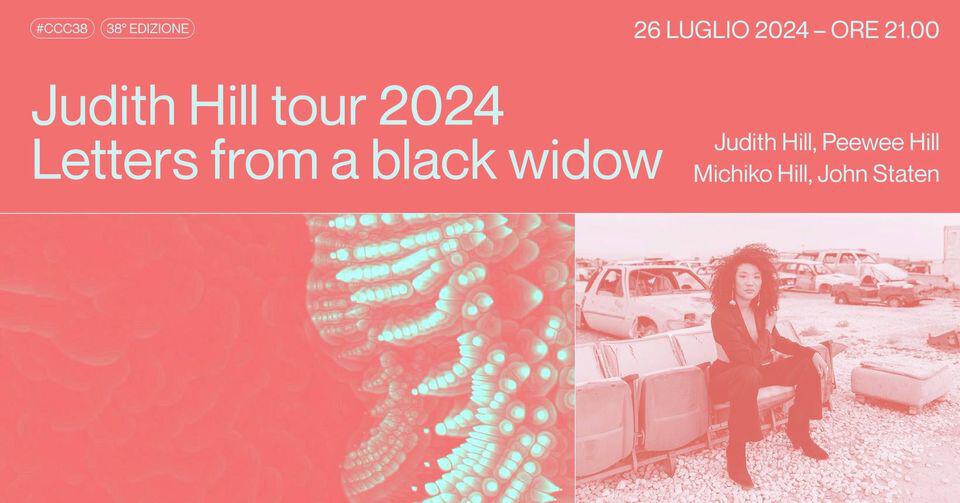 Judith Letters Judith Hill – Letters from a Black Widow Tour - 26 luglio 2024 ...