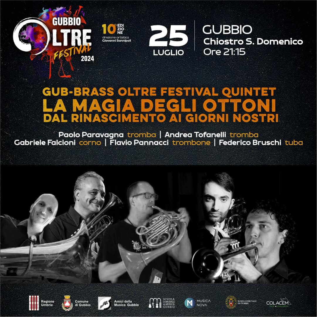 Evento La Magia Degli Ottoni Locandina La Magia Degli Ottoni - giovedì 25 luglio ore 19:15 - 21:15