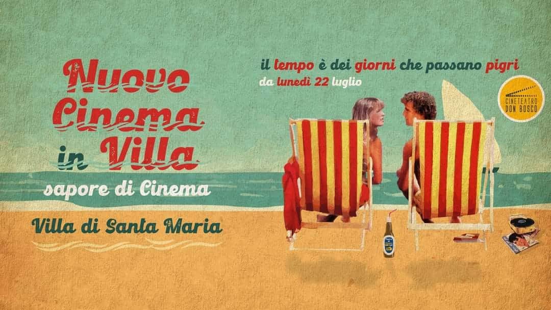Evento NUOVO CINEMA IN VILLA – Prima Parte Da lunedì 22 luglio Locandina NUOVO CINEMA IN VILLA – Prima Parte Da lunedì 22 luglio - da lunedì 22 luglio - lunedì 5 agosto 2024 ore 17:00