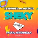 Sheky @FaccaSummerFest May be pop art of text