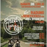 Street for Life 2024 May be an image of 3 people and text that says "d CON PATROCINIO DEL COMUNE POLCENIGO SABATO 06 LUGLIO SAN GIOVANNI DI POLCENIGO (PN) 6° RADUNO Street DI BENEFICENZA PER AREA GIOVANI CRO DI AVIANO ස for kor LIHJ life S APERTURA ISCRIZIONI 12.00 PARTENZA MOTO GIRO 16.00 LUCIO E ROBUSTI 21.30 FREE PARKING FOOD & DRINKS PERTEtine PERIF MAGGIORI INFO AL NUMERO 347 58 21 624 0 ALLA PAGINA f "STREET FOR LIFE" LOCATION CON AREA COPERTA A IN CASO DI MALTEMPO"