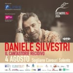 4 agosto 2024 – Daniele Silvestri – Il cantastorie recidivo May be an image of 1 person and text